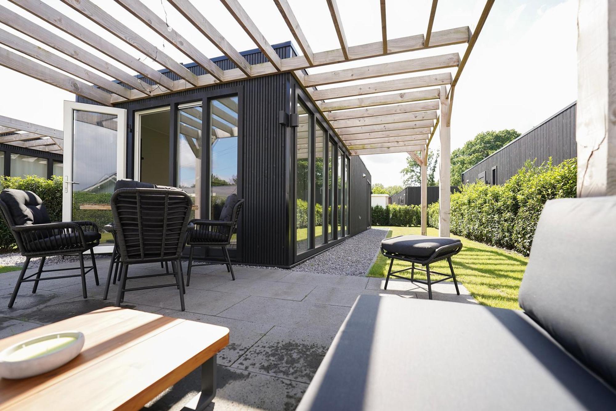 Luxe Lodge 'Bold' Nabij Bos En Veluwemeer - 4 Pers エルメロ エクステリア 写真