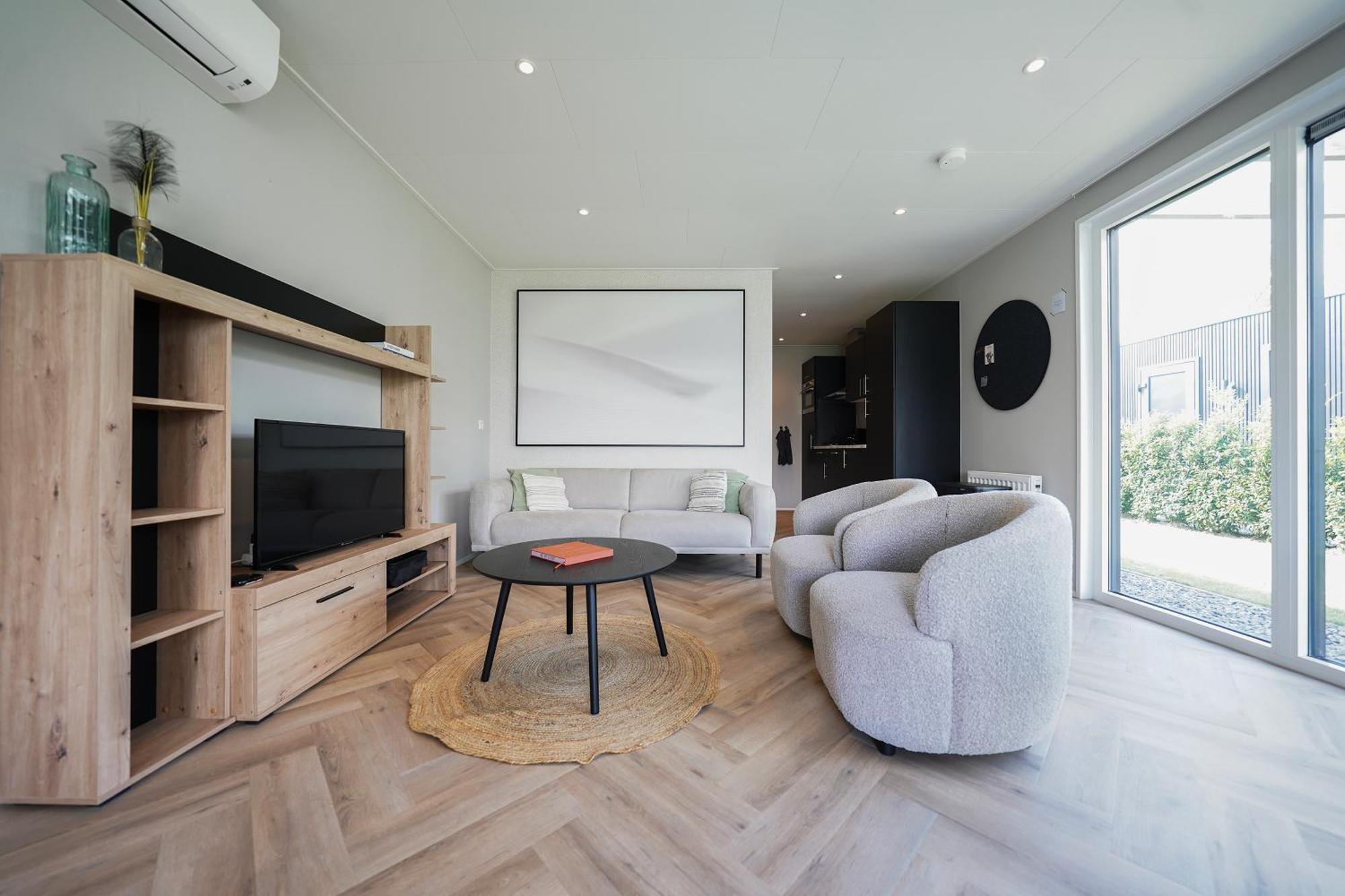 Luxe Lodge 'Bold' Nabij Bos En Veluwemeer - 4 Pers エルメロ エクステリア 写真