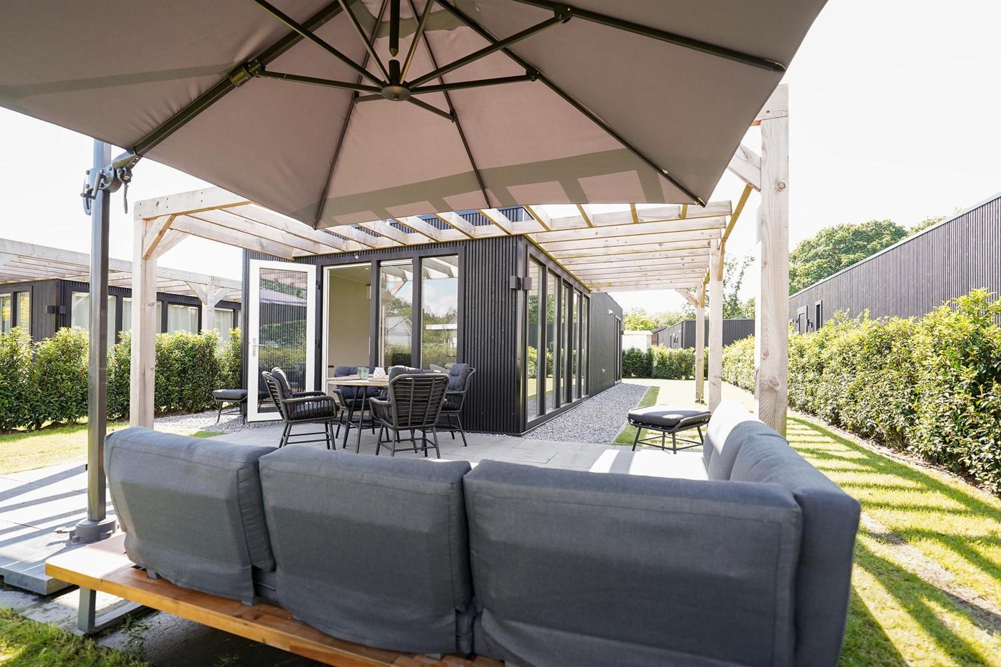 Luxe Lodge 'Bold' Nabij Bos En Veluwemeer - 4 Pers エルメロ エクステリア 写真